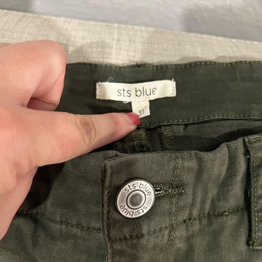 Sts Blue Green Dress Pant (size 31)
